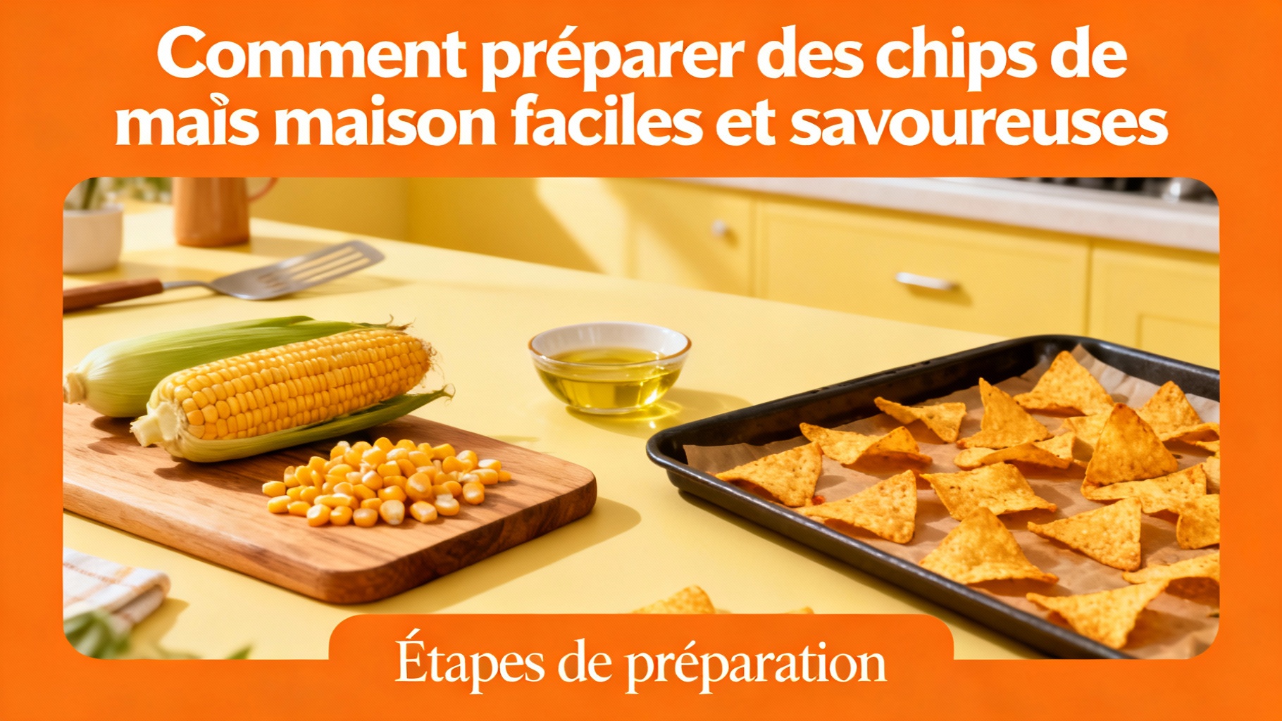 Comment préparer des chips de maïs maison faciles et savoureuses 1 Étapes de préparation
