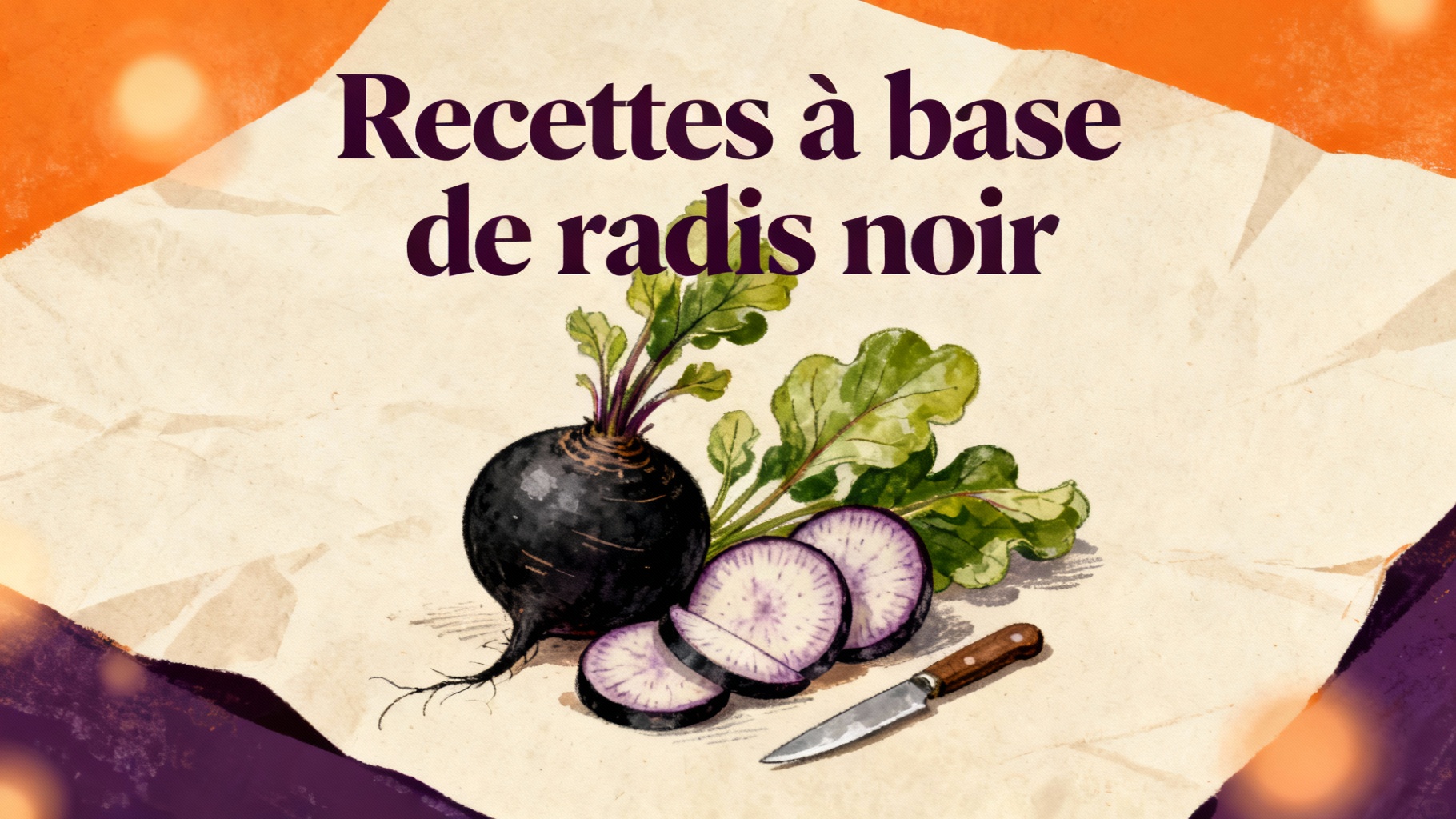 Comment préparer le radis noir : recettes et astuces 1 Recettes à base de radis noir