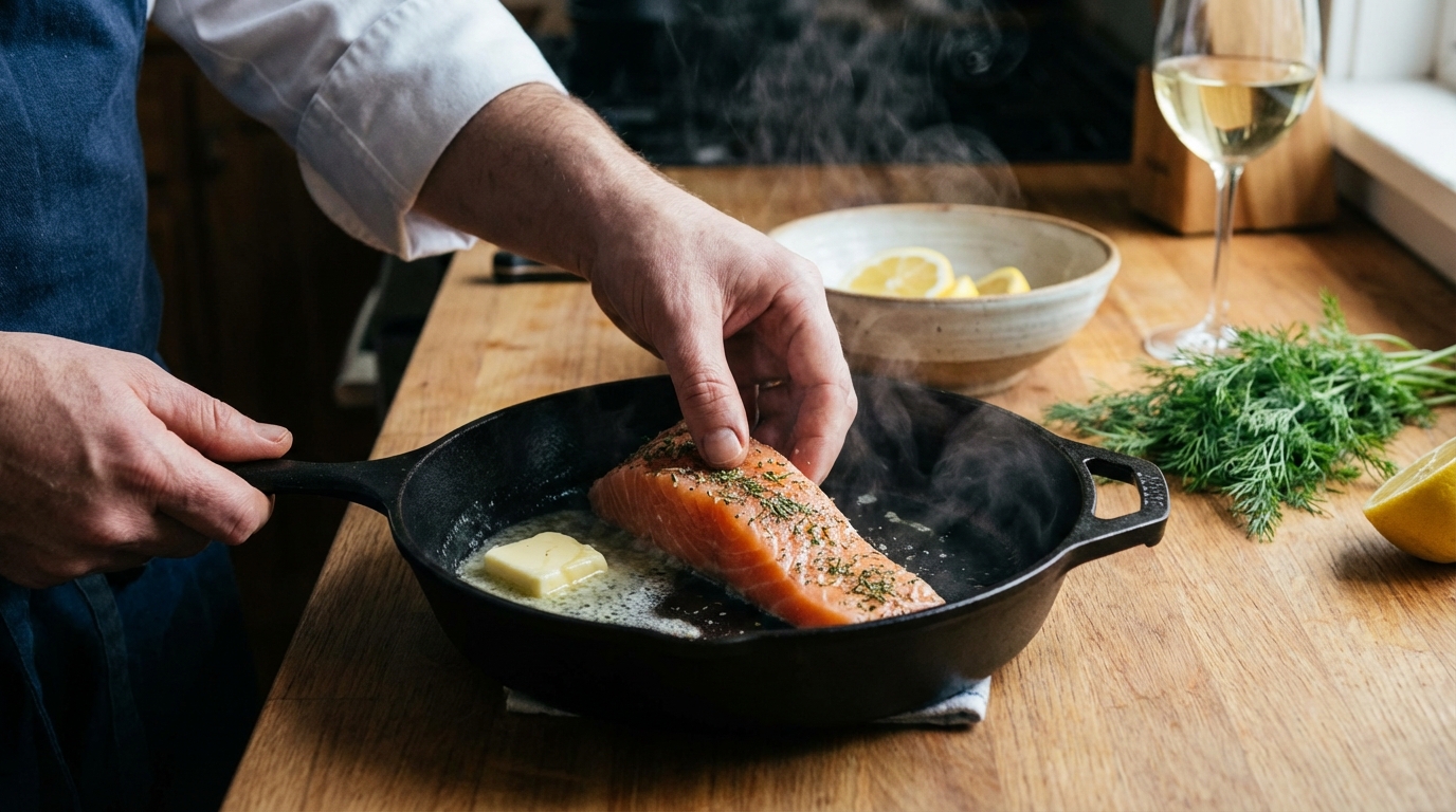 Comment réussir la cuisson de la saumonette facilement