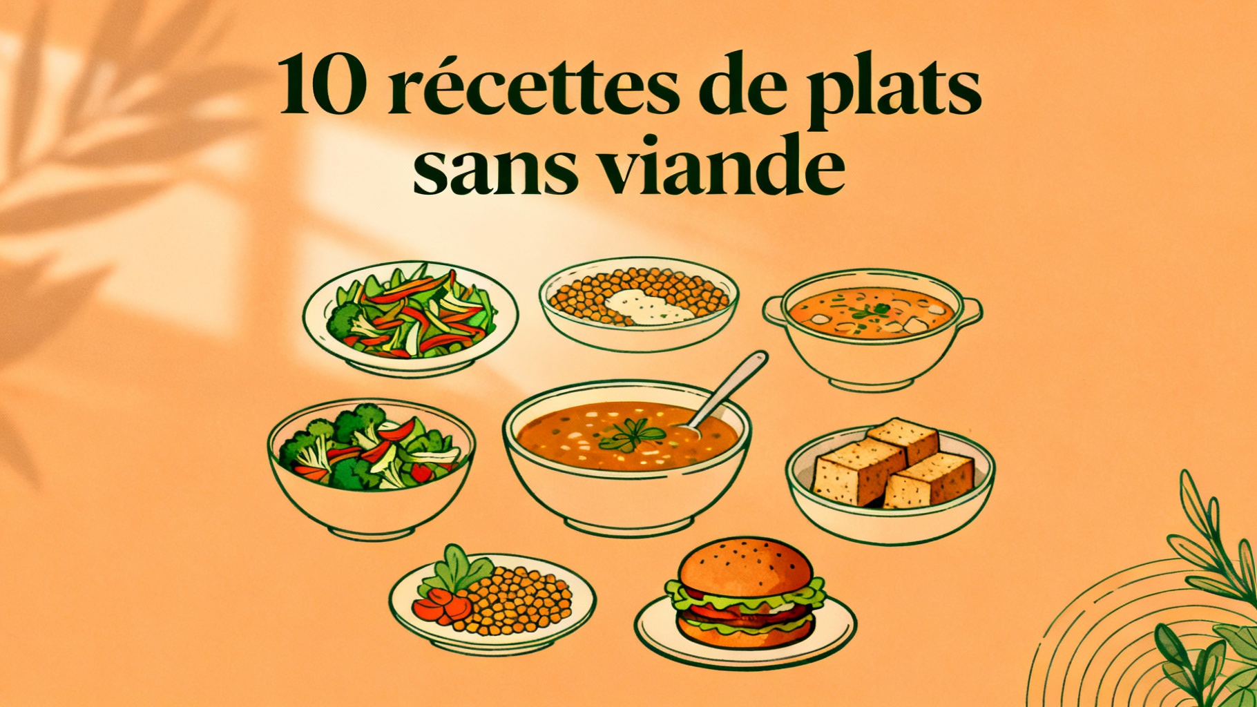 Découvrez 10 plats sans viande savoureux et faciles à préparer 1 10 recettes de plats sans viande
