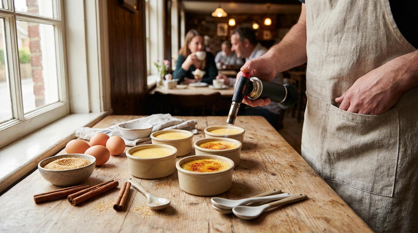 Découvrez la crème catalane, un délice traditionnel