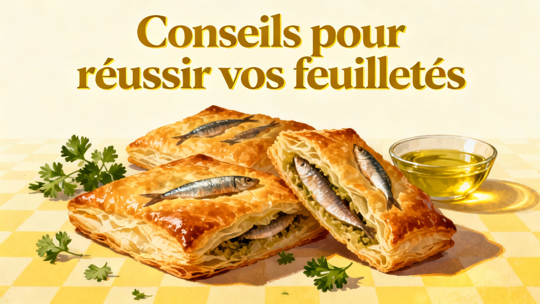 Découvrez la meilleure recette de feuilletés aux anchois 1 Conseils pour réussir vos feuilletés
