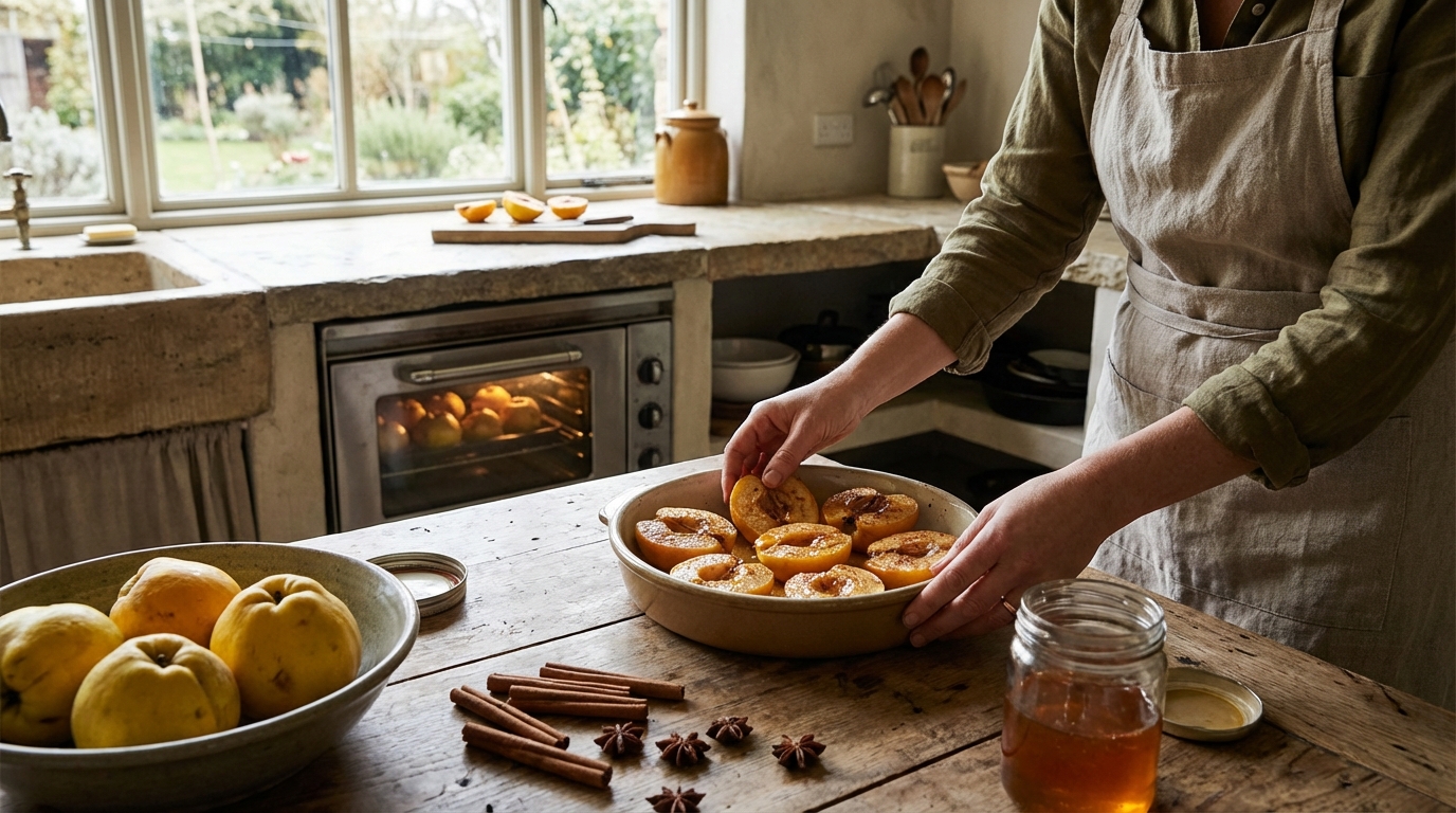 Découvrez la meilleure recette de coings au four