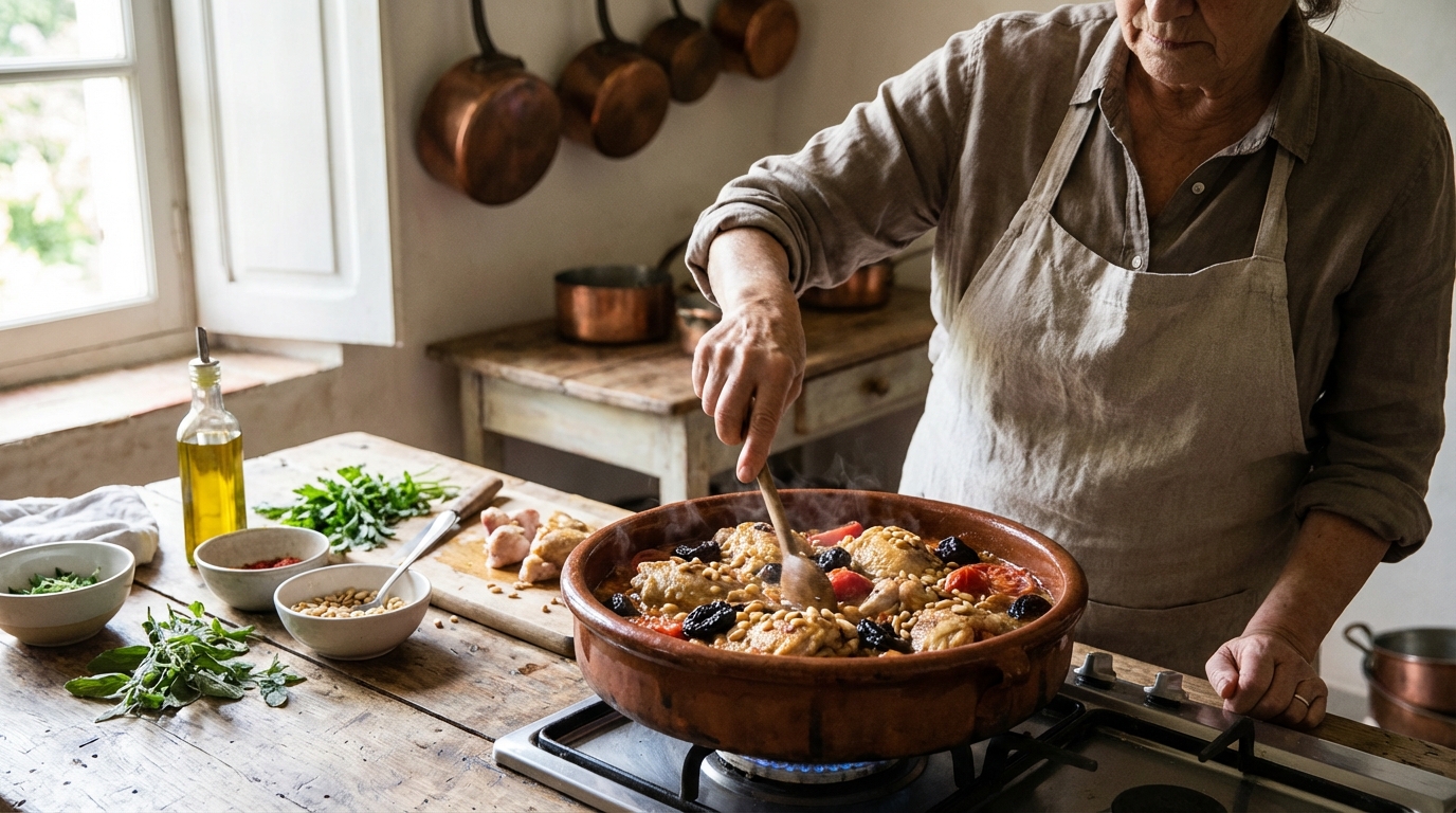 Découvrez la recette authentique du poulet à la catalane