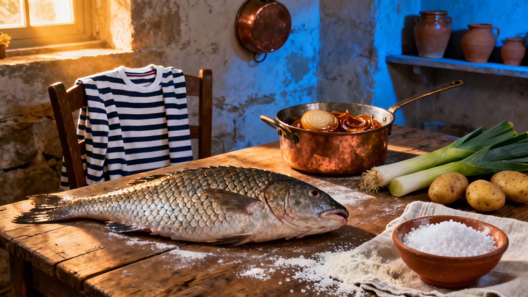 Découvrez la recette de lotte à la bretonne facile
