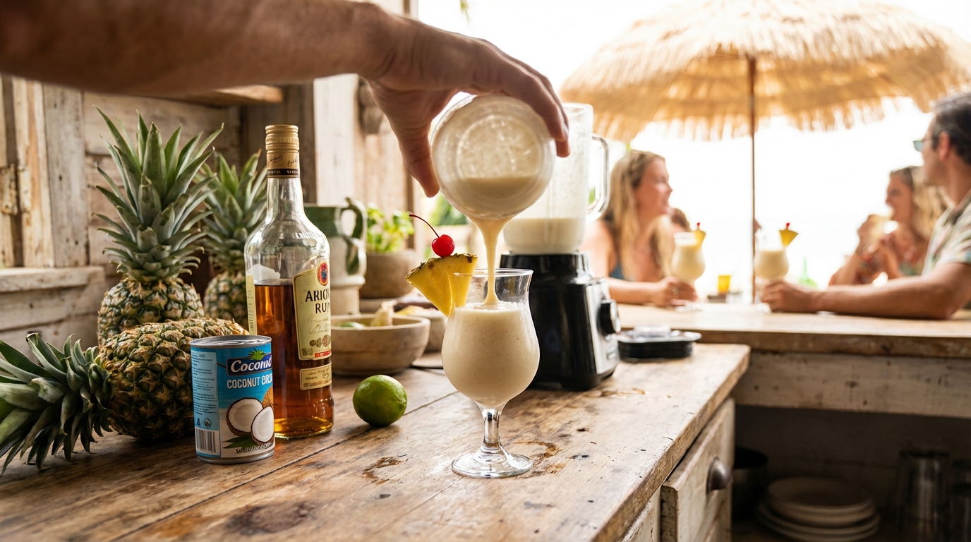 Découvrez la recette parfaite de la piña colada