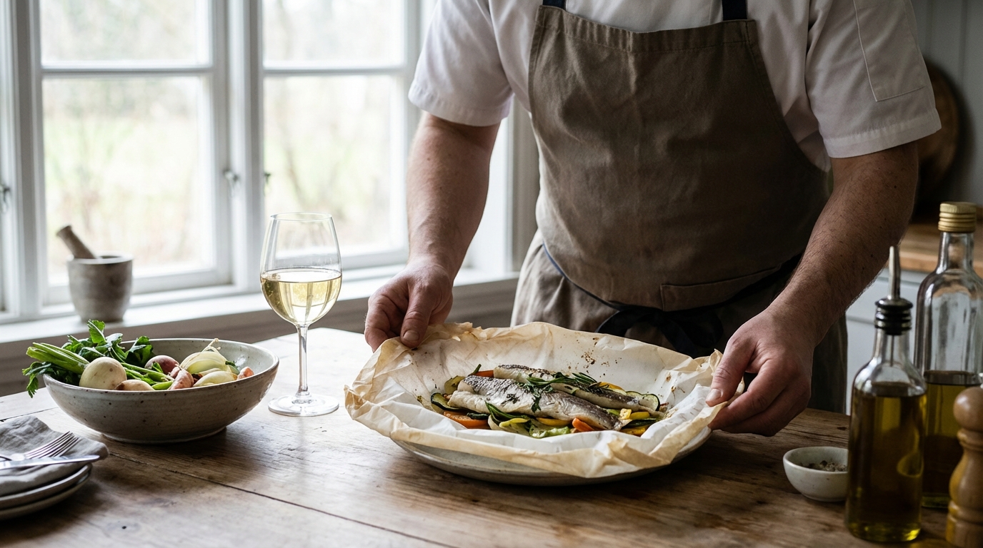 Découvrez la recette parfaite de lieu noir en papillote