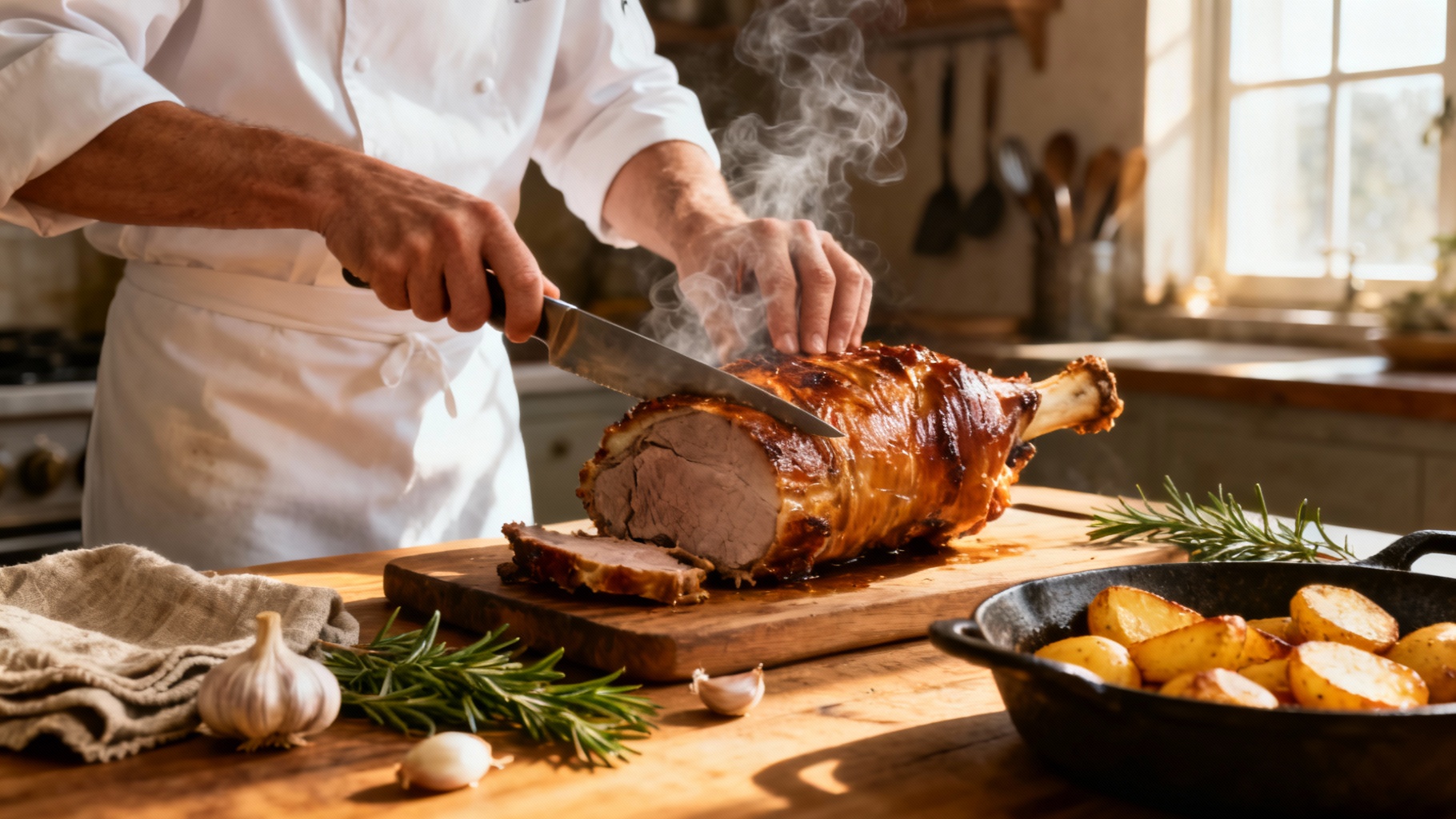 Découvrez la recette parfaite du gigot ficelle