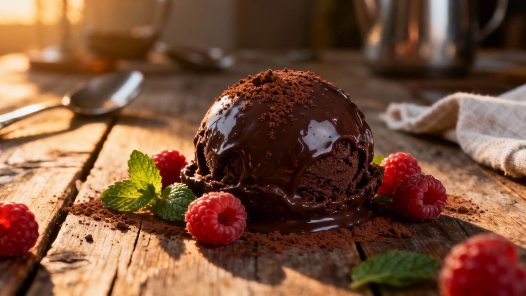 Découvrez la recette parfaite du sorbet au chocolat