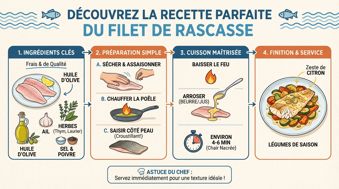 Découvrez la recette parfaite du filet de rascasse 1 Préparation étape par étape