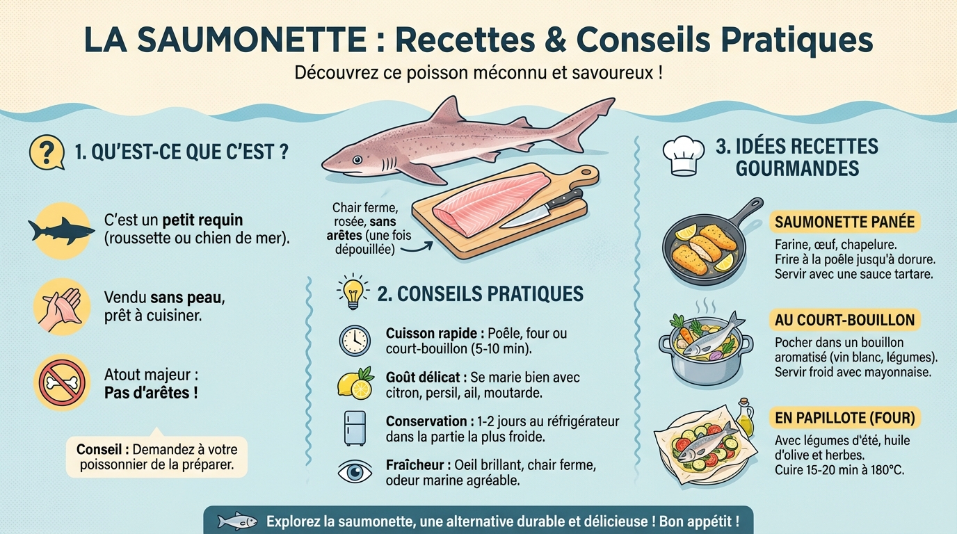 Découvrez la saumonette : recettes et conseils pratiques 1 Recettes populaires de saumonette