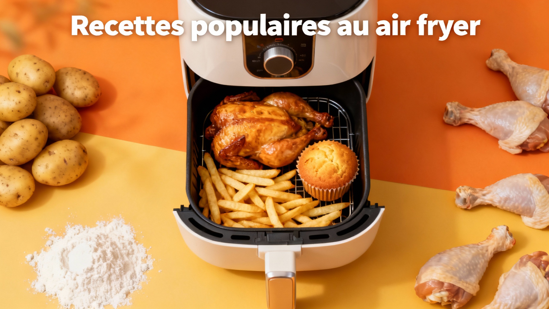 Découvrez les meilleures recettes à faire au air fryer 1 Recettes populaires au air fryer