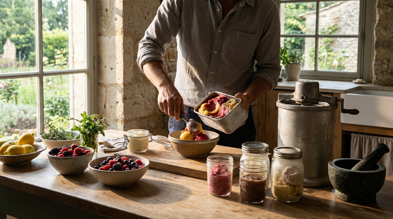 Découvrez toutes les recettes de glaces et sorbets maison