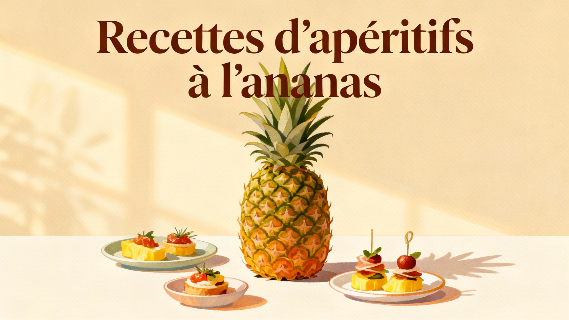 Des apéritifs à l'ananas : recettes d'amuse-gueules savoureux 1 Recettes d’apéritifs à l’ananas
