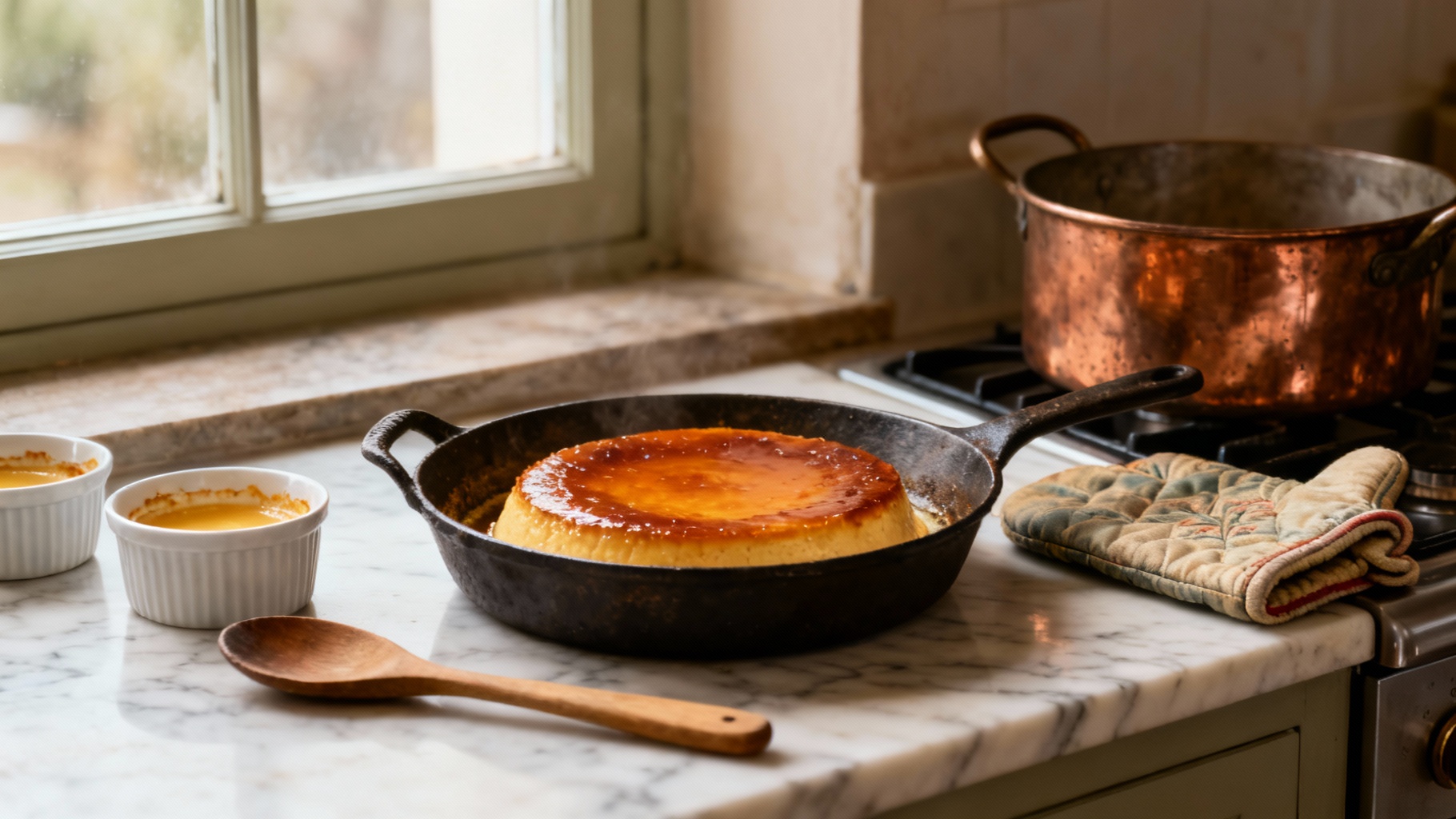 Flan au bain-marie au four : la recette inratable