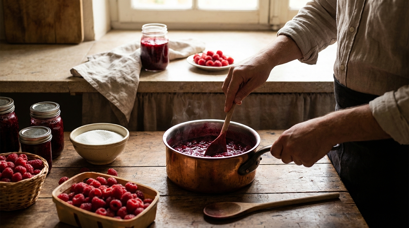 La délicieuse recette de compote de framboise maison
