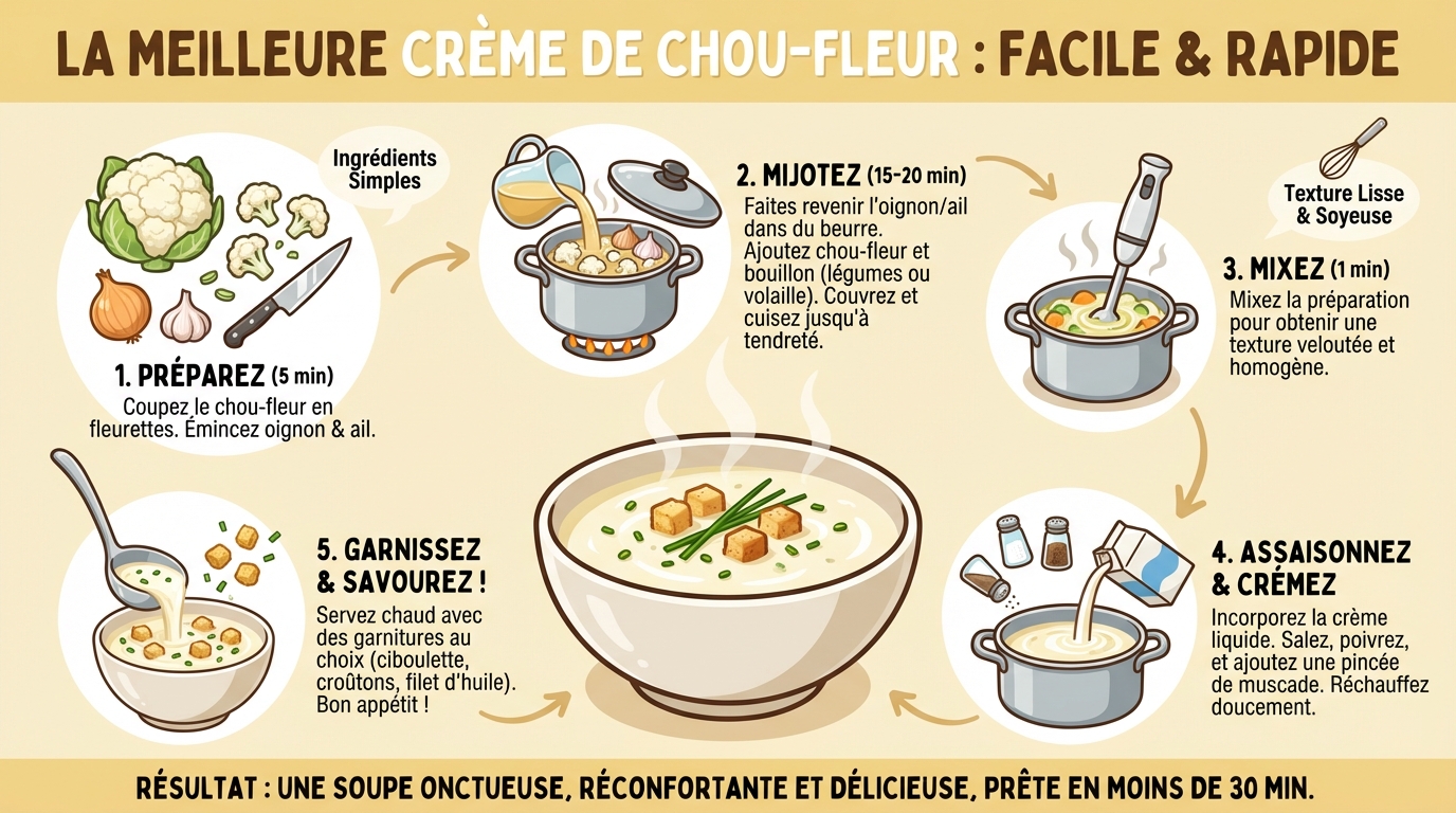 Étapes de préparation