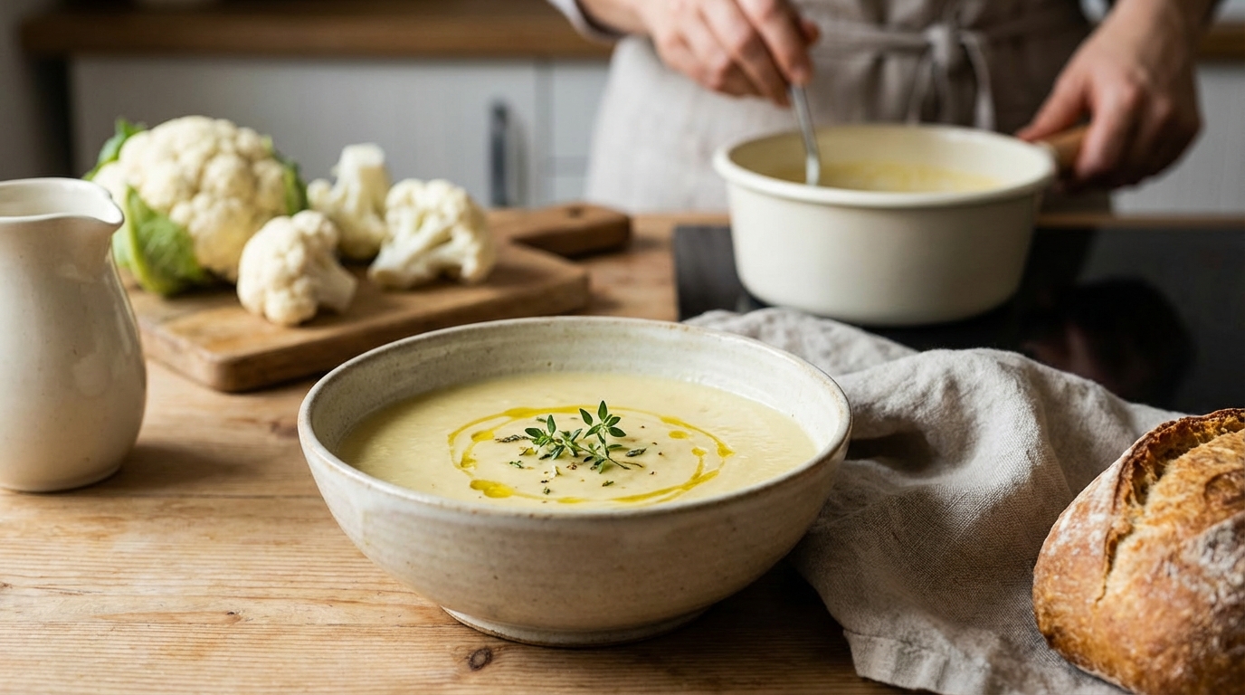 La meilleure crème de chou-fleur facile à réaliser