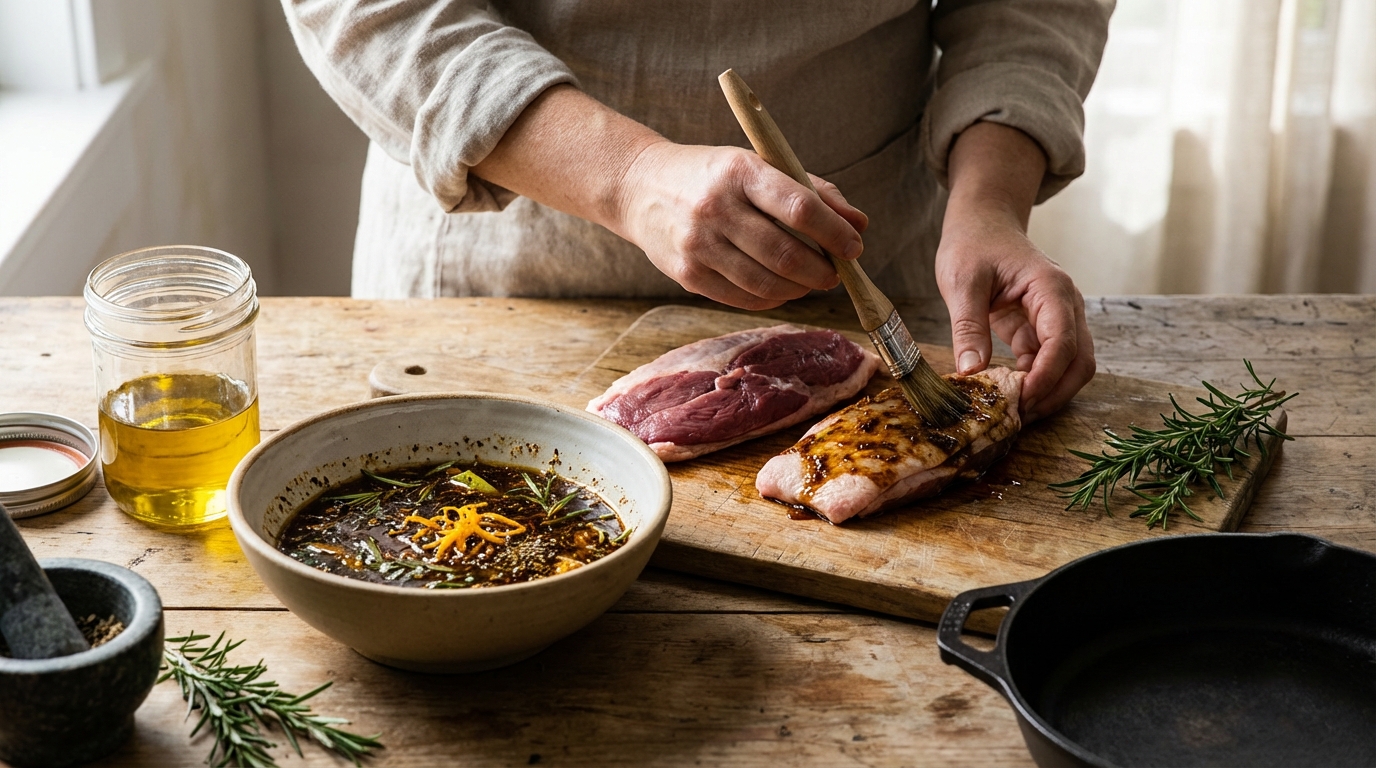 La meilleure marinade pour magret de canard