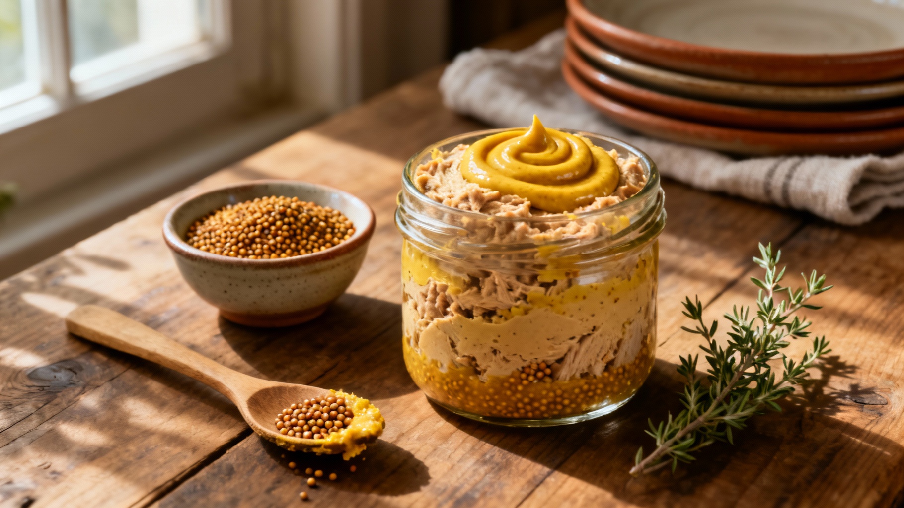 La recette parfaite des rillettes de lapin à la moutarde