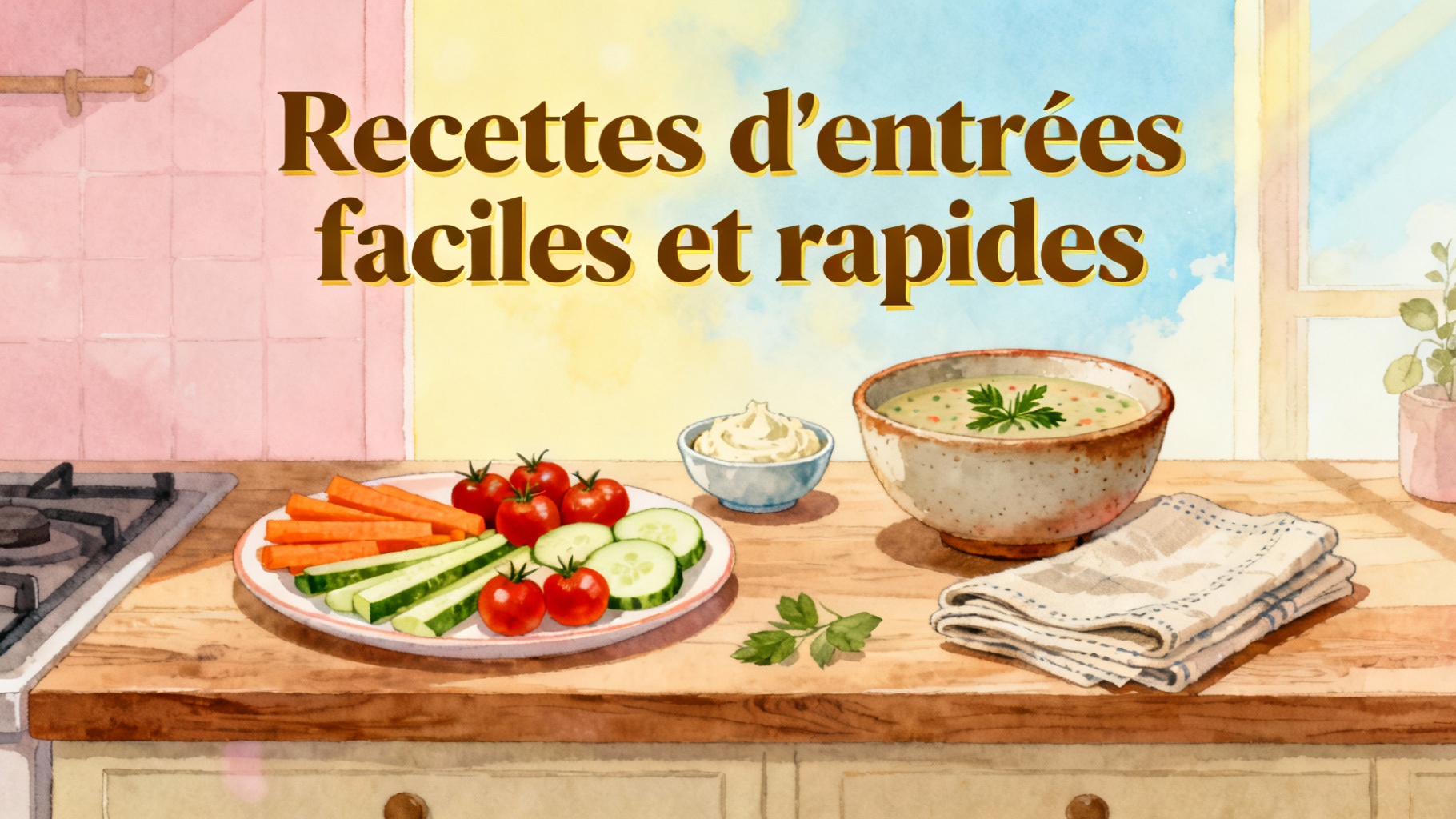 Les meilleures entrées pour un repas réussi 1 Recettes d'entrées faciles et rapides