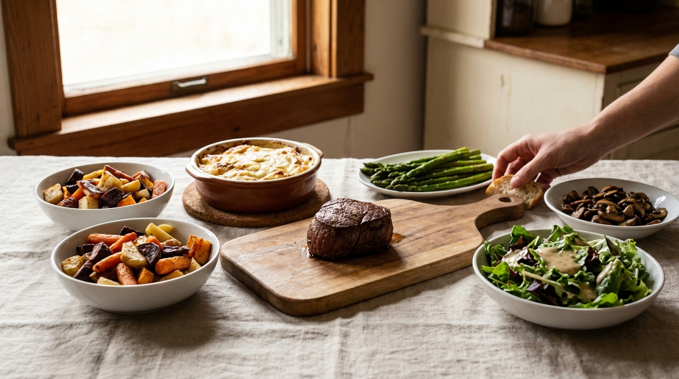 Les meilleurs accompagnements pour un filet mignon