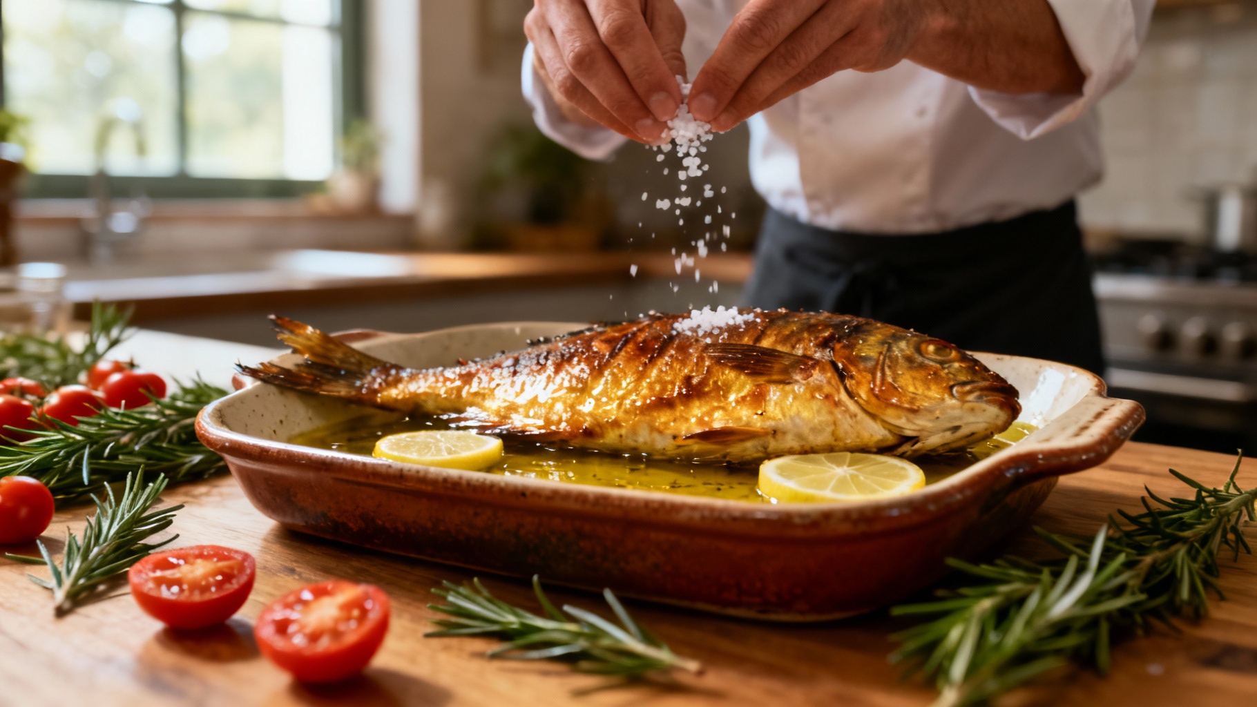 Préparez une dorade au four savoureuse et facile