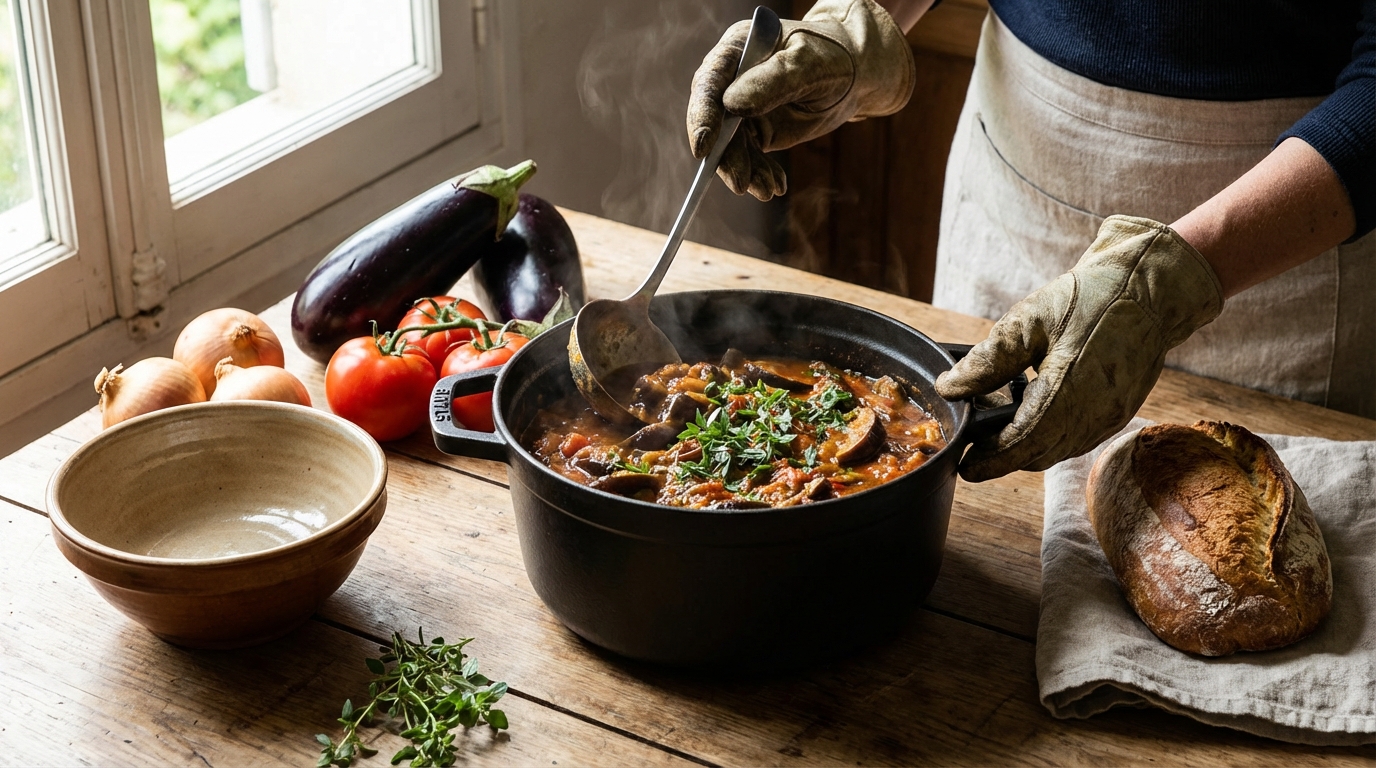 Ragoût d'aubergines : une recette savoureuse et facile