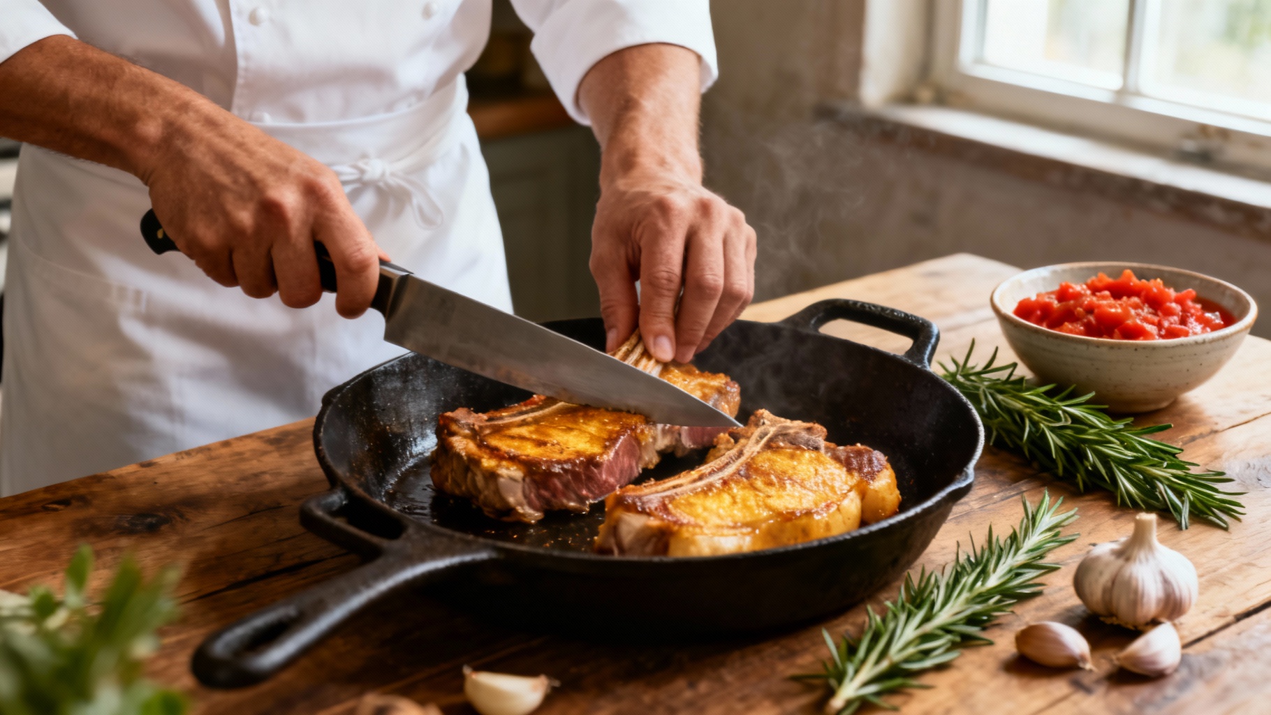 Recette de côte de veau à l'italienne facile et savoureuse