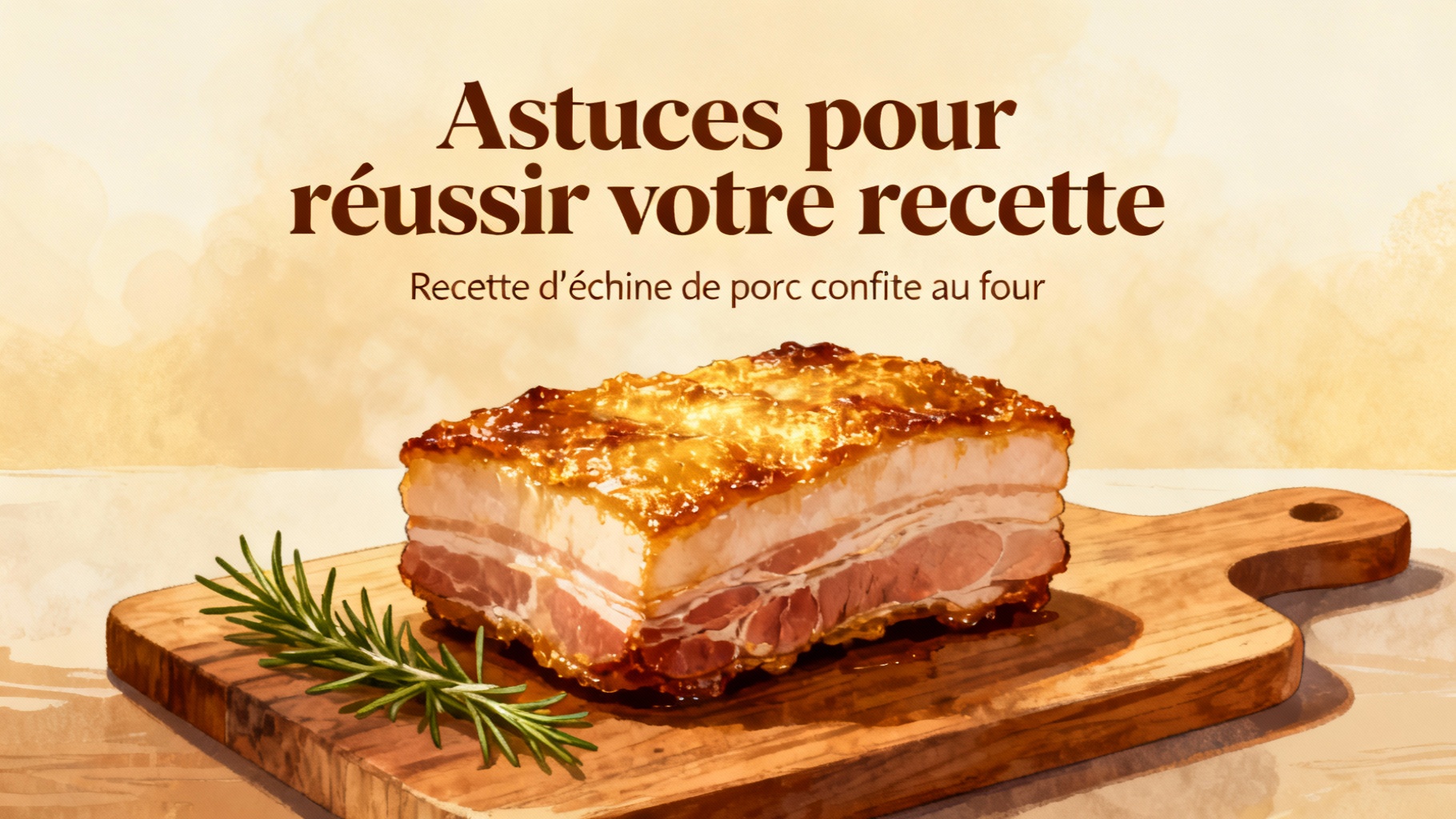 Astuces pour réussir votre recette