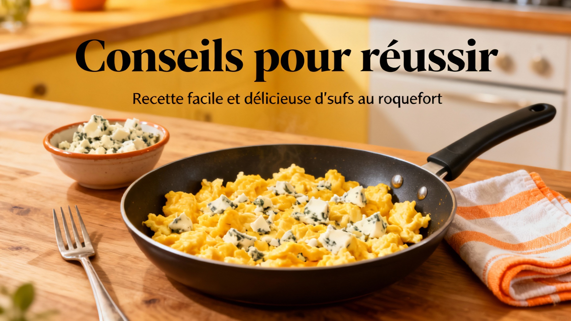 Recette facile et délicieuse d'œufs au roquefort 1 Conseils pour réussir