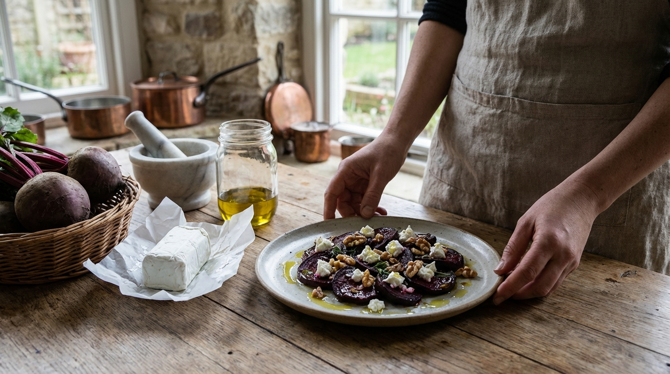 Savourez des betteraves au chèvre frais : recette facile