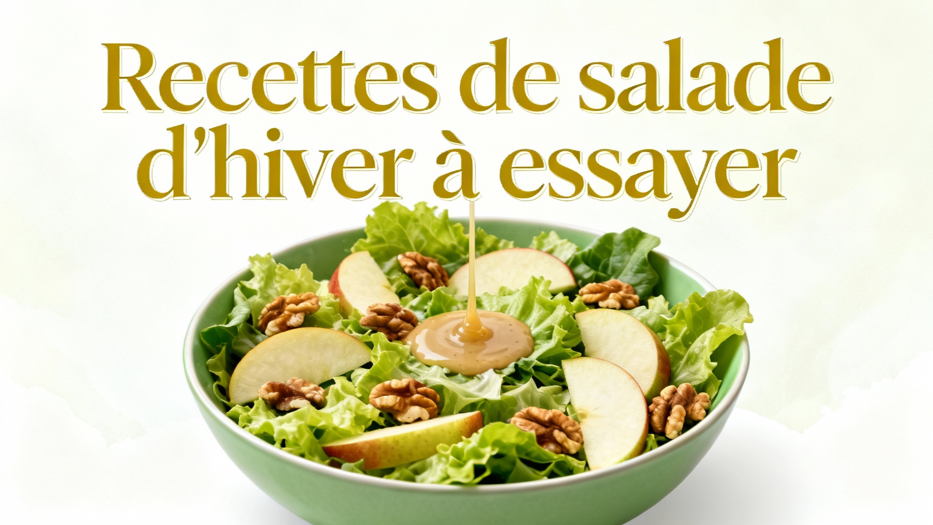 Recettes de salade d'hiver à essayer