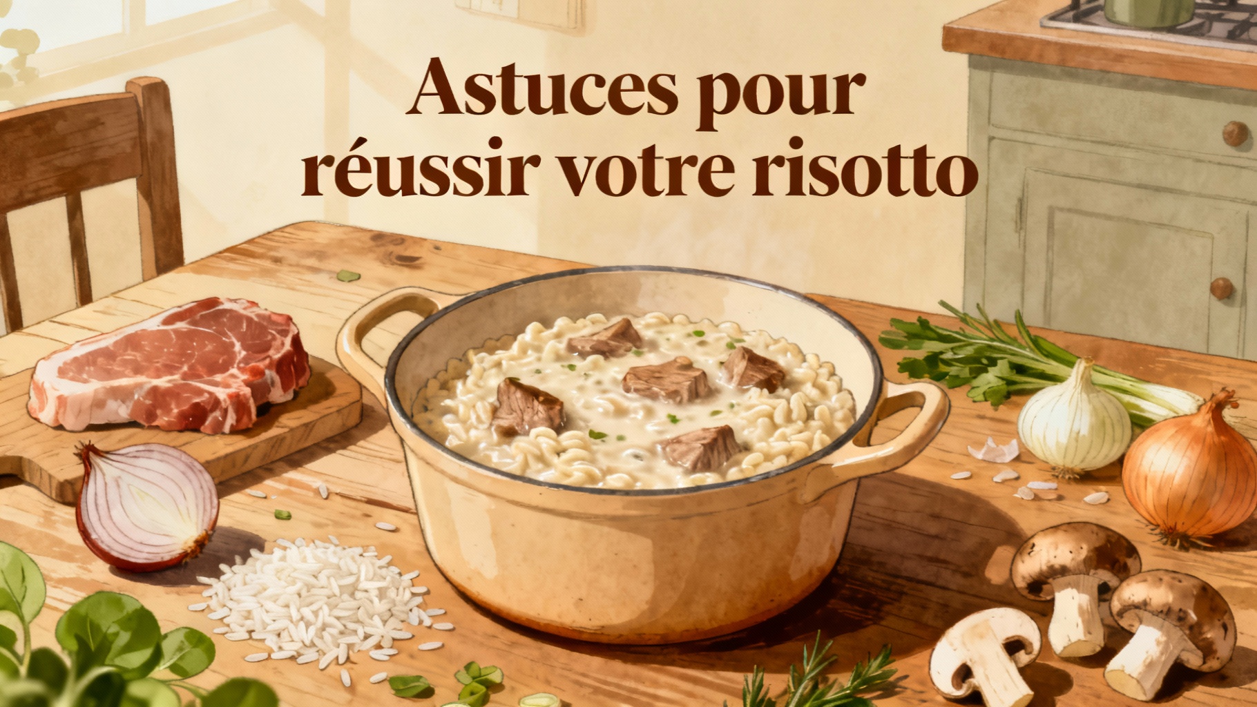 Astuces pour réussir votre risotto