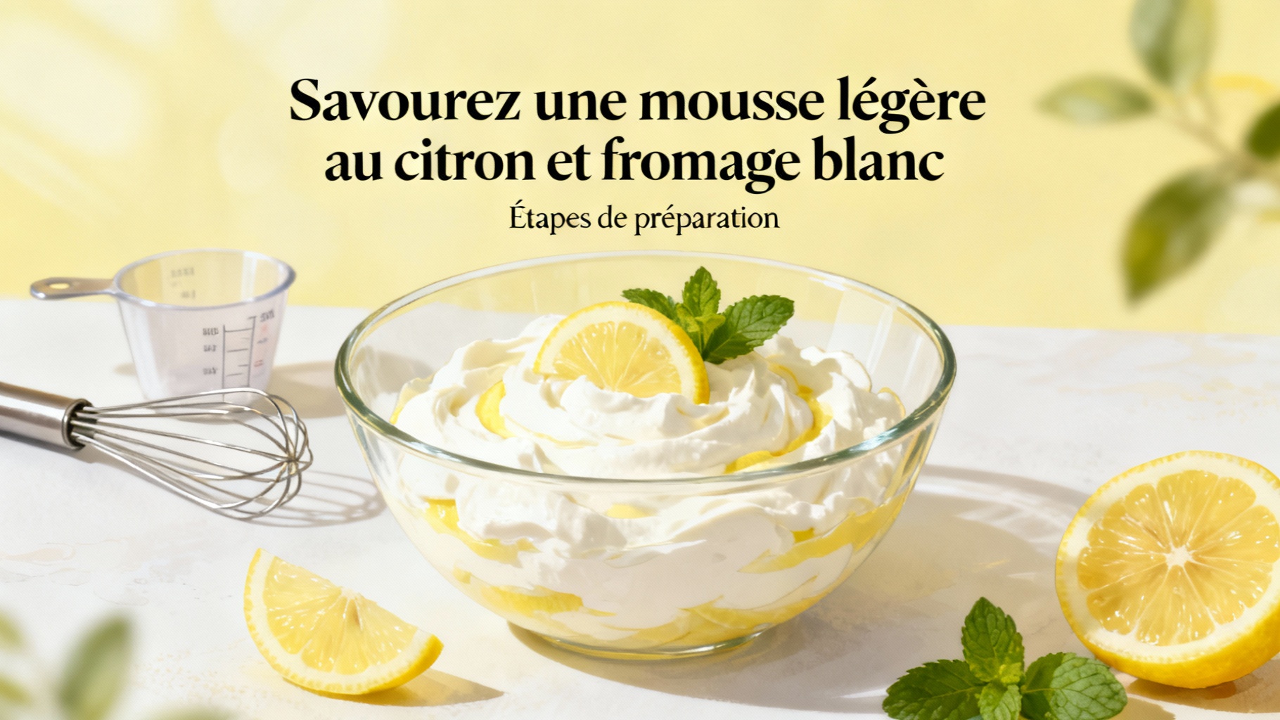 Étapes de préparation