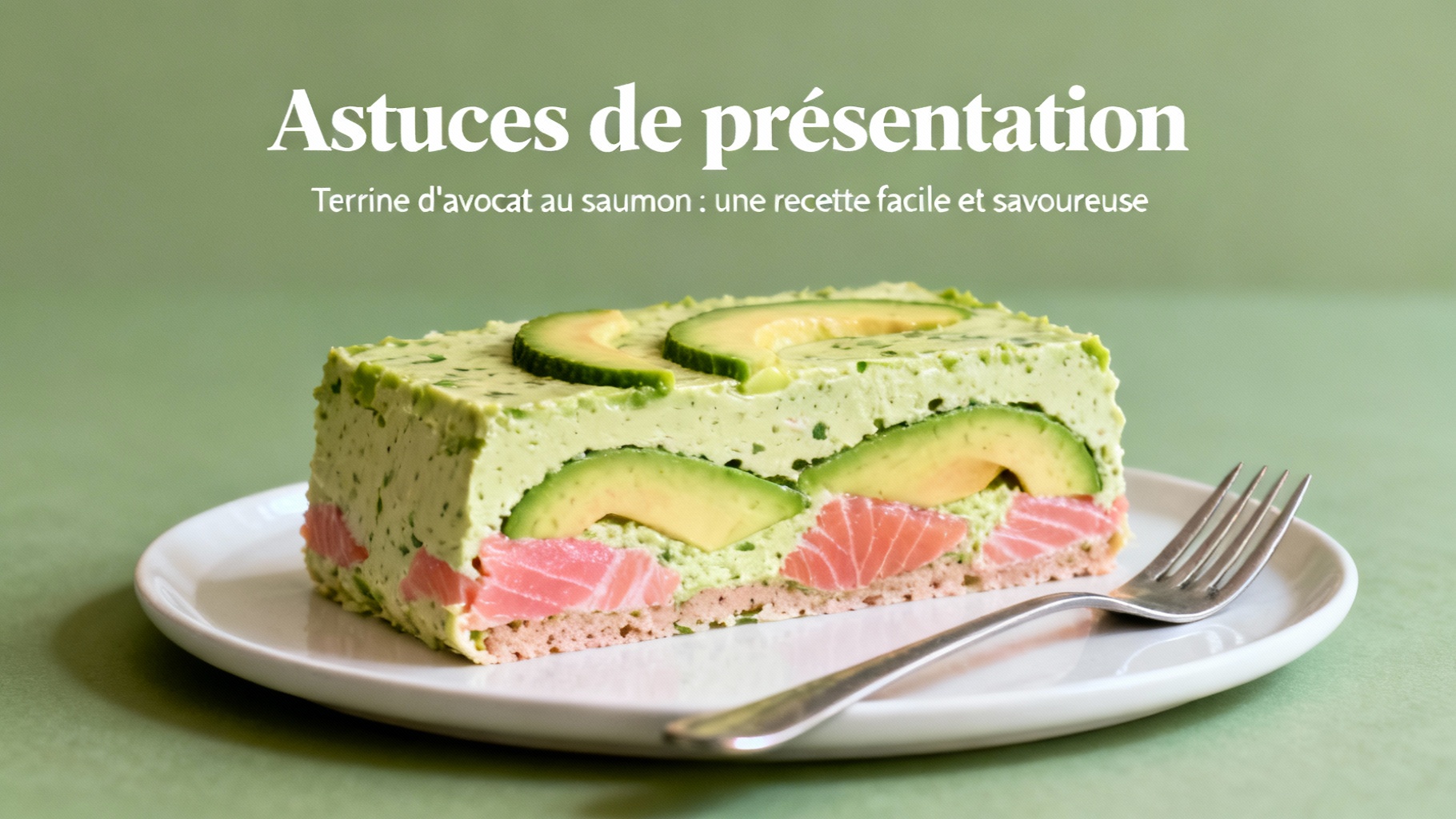 Terrine d'avocat au saumon : une recette facile et savoureuse 1 Astuces de présentation