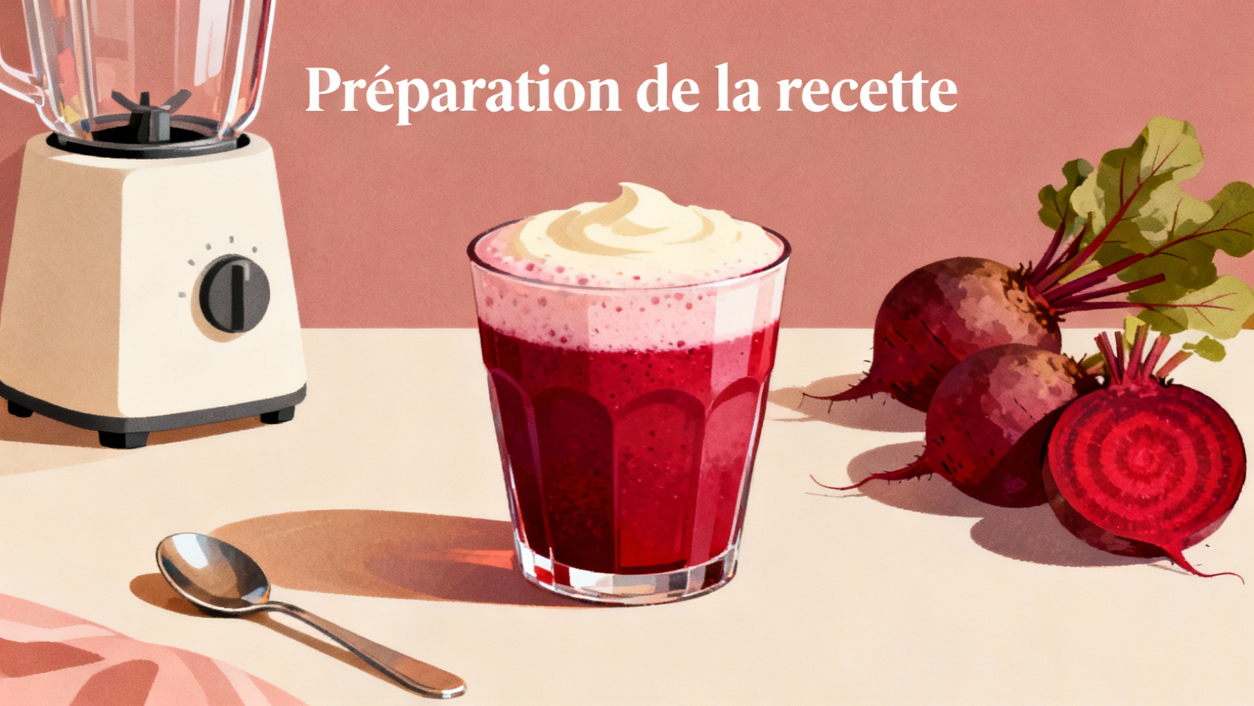 Préparation de la recette