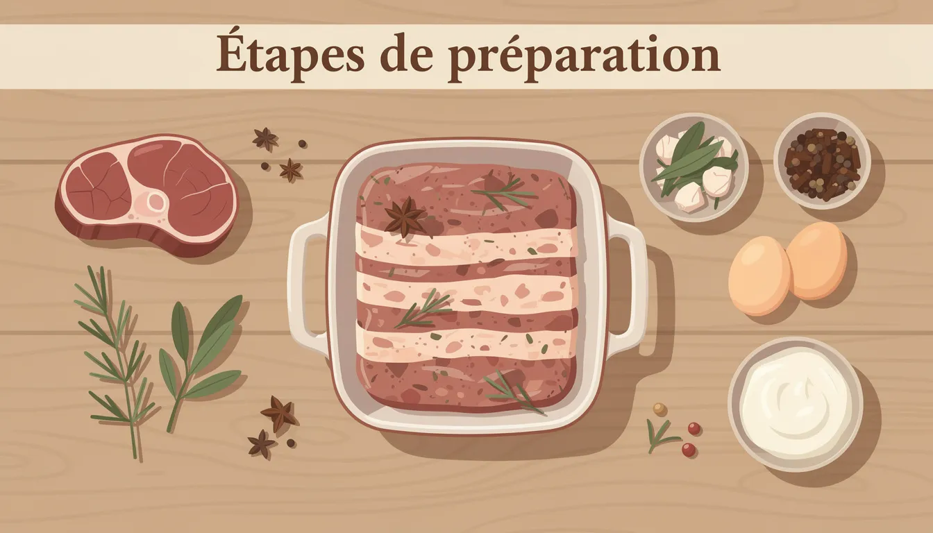 Étapes de préparation