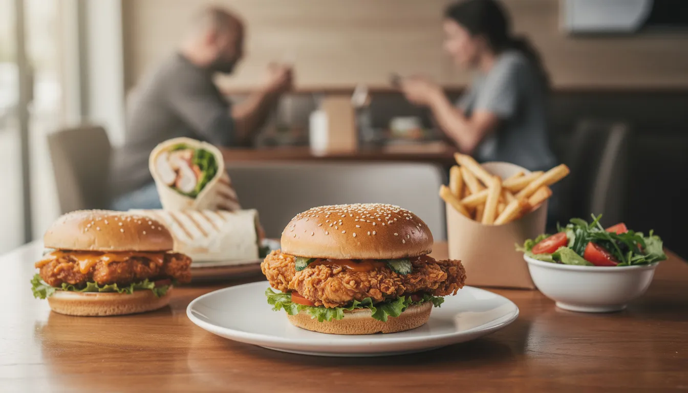 Découvrez le menu mcchicken : saveurs et options délicieuses