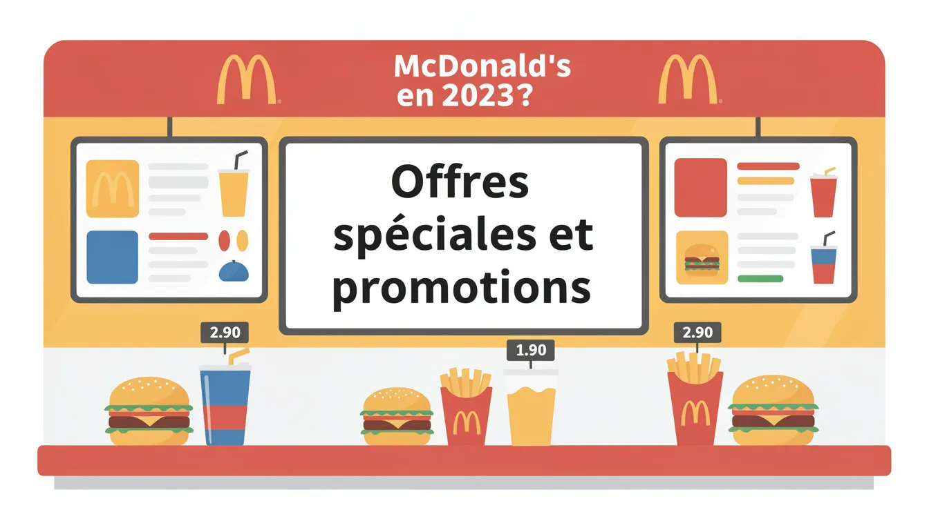 Tout savoir sur le prix des menus mcdonald's en 2023 1 Offres spéciales et promotions