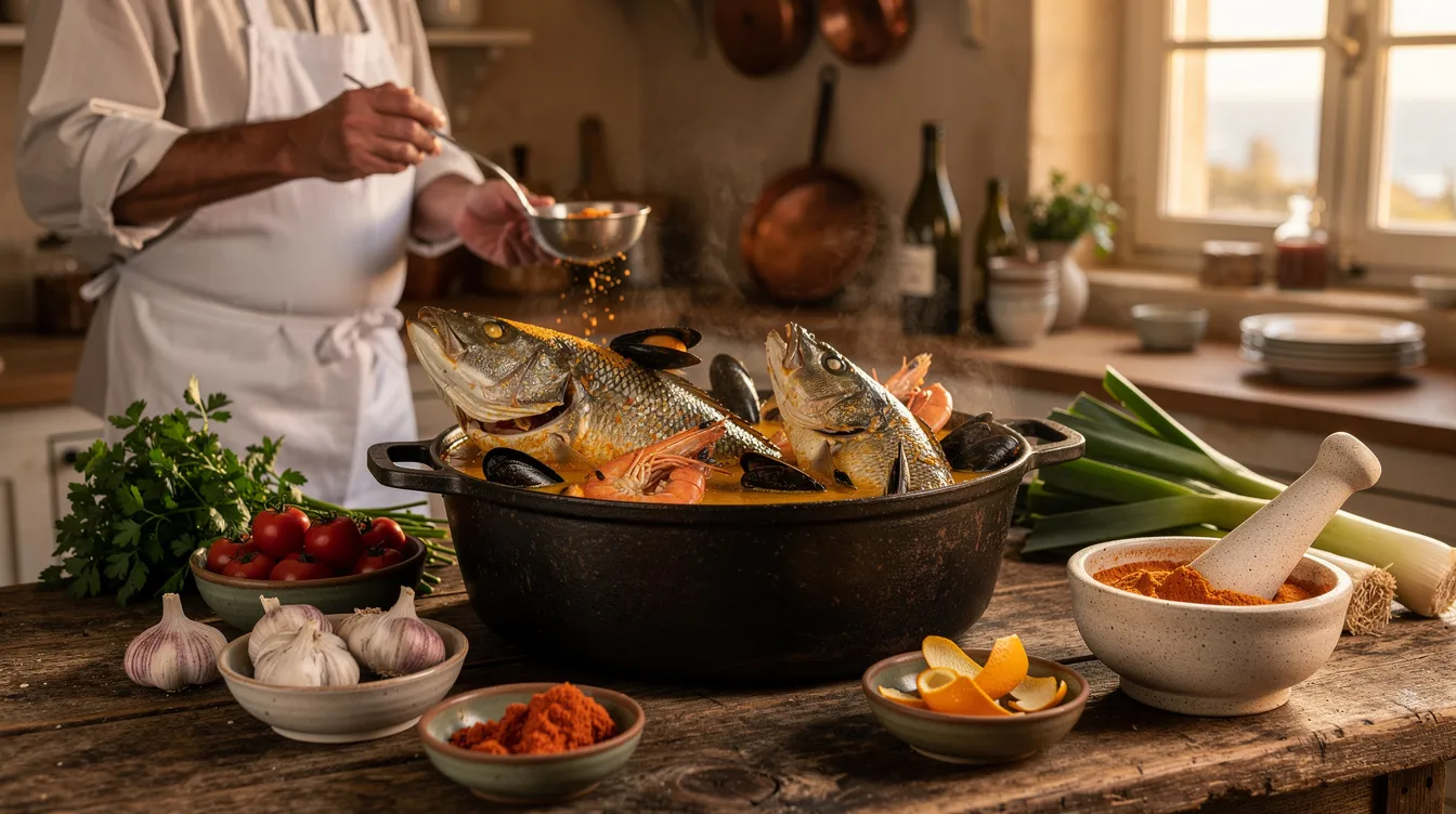 Découvrez la recette authentique de la bouillabaisse