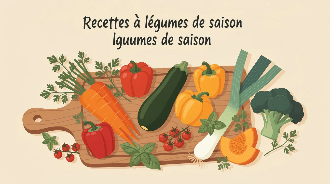 Découvrez les légumes de saison pour une cuisine saine 1 Recettes à base de légumes de saison