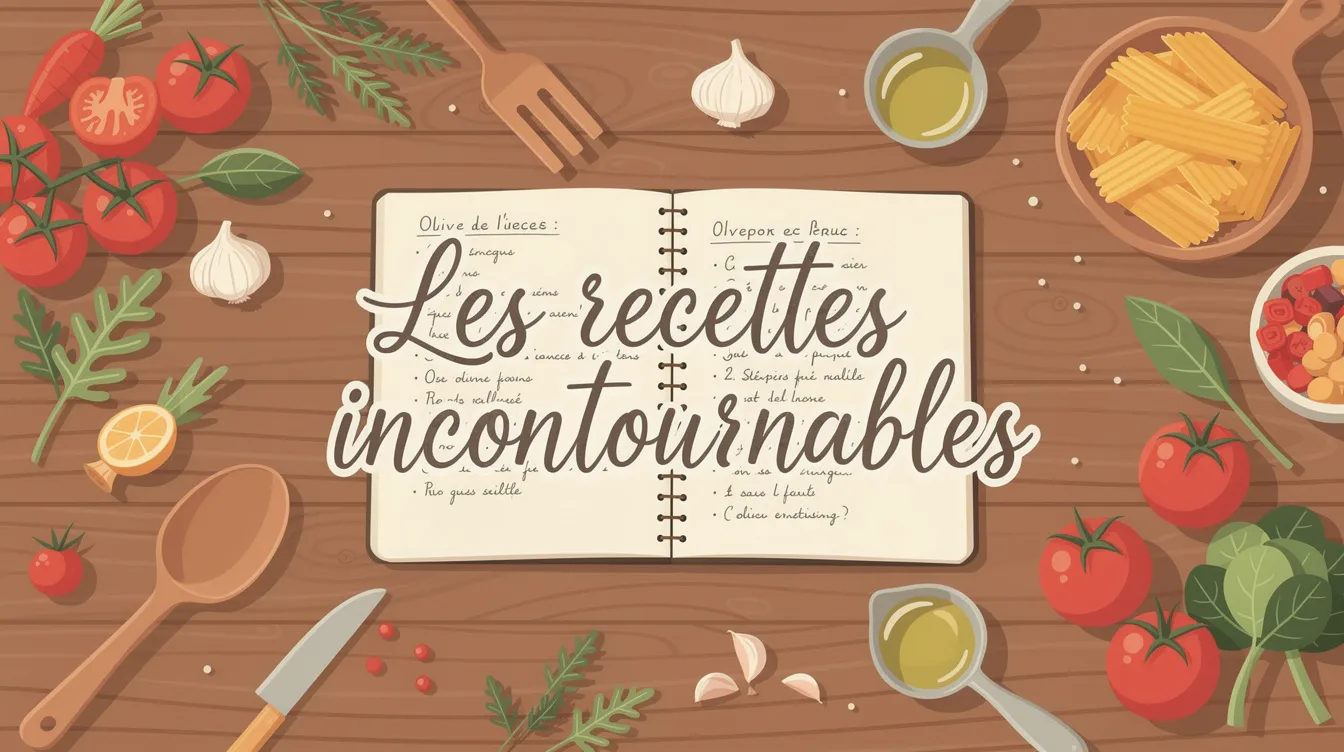 Les recettes incontournables