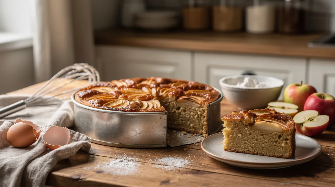 Gâteau aux pommes moelleux et ultra rapide : la recette parfaite