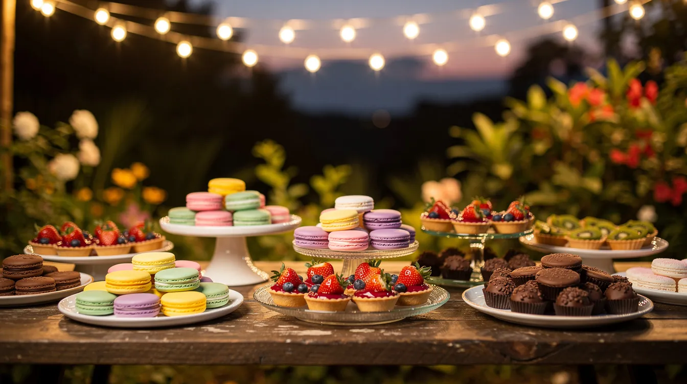 Dessert apéro dinatoire : 10 idées gourmandes à tester 1 10 idées de desserts apéro dinatoire