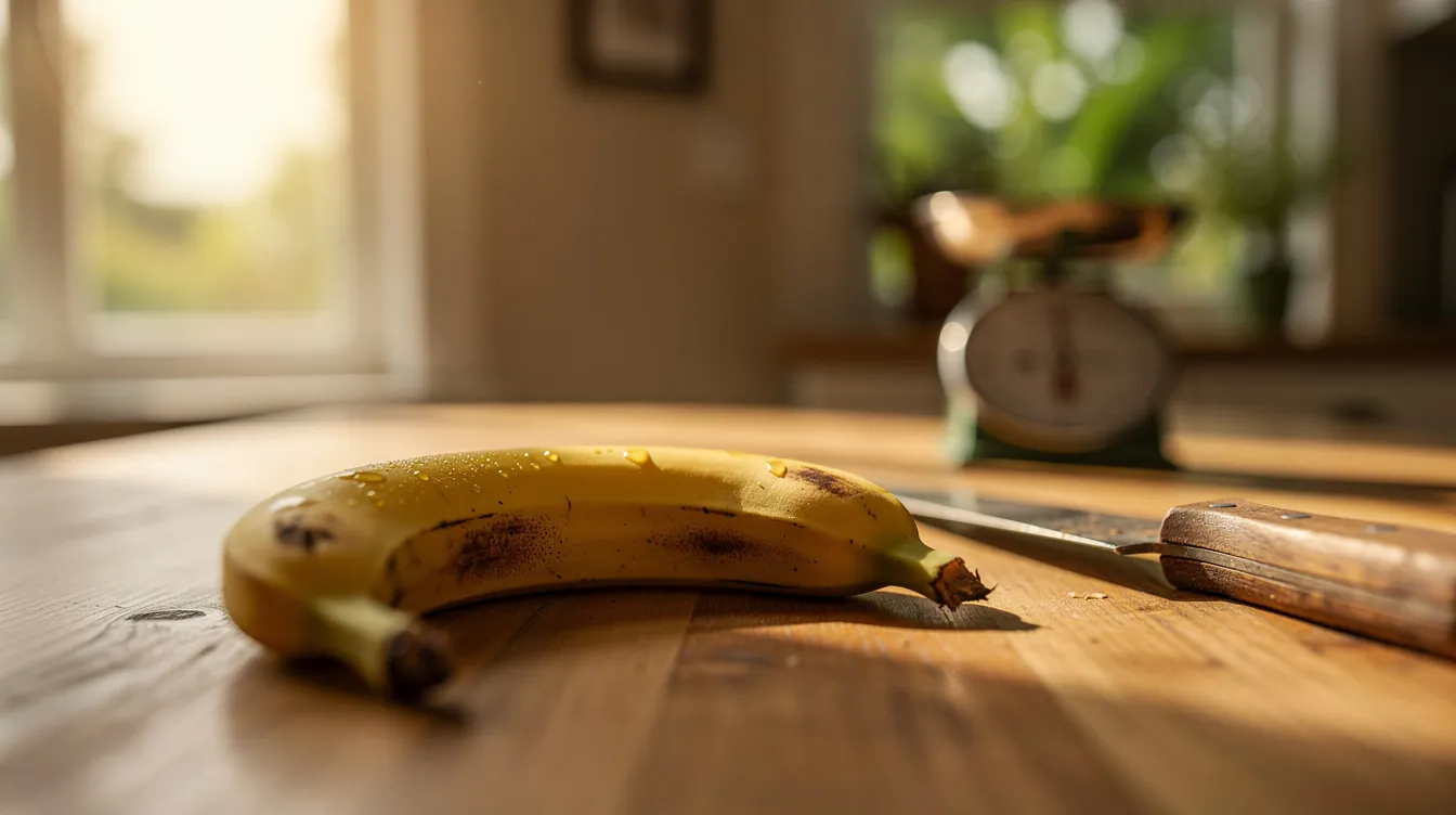 Poids d'une banane : combien pèse-t-elle vraiment ?