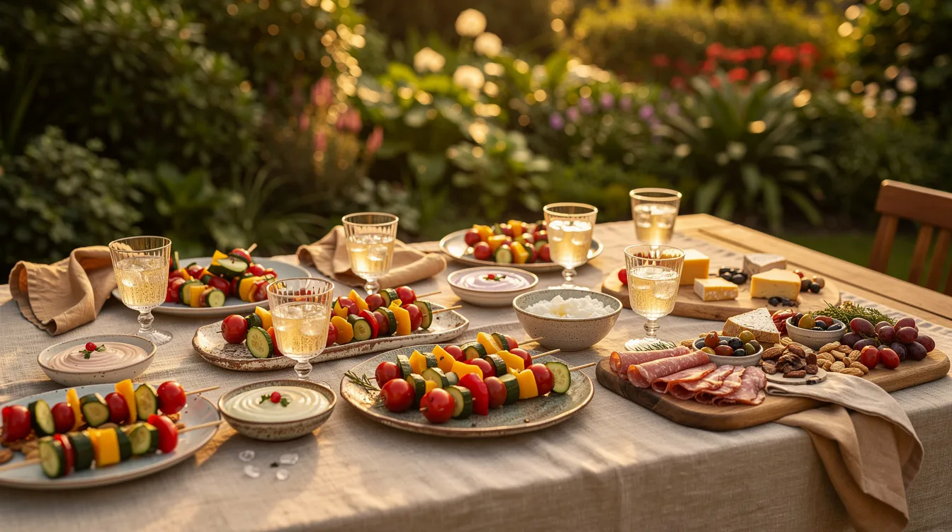 Apéritif dînatoire froid : 15 recettes faciles et rapides