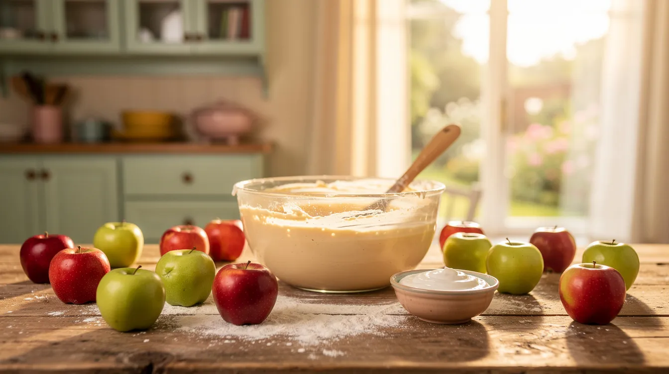 Gâteau au yaourt pomme cyril lignac : recette facile et moelleuse 1 Étapes de préparation